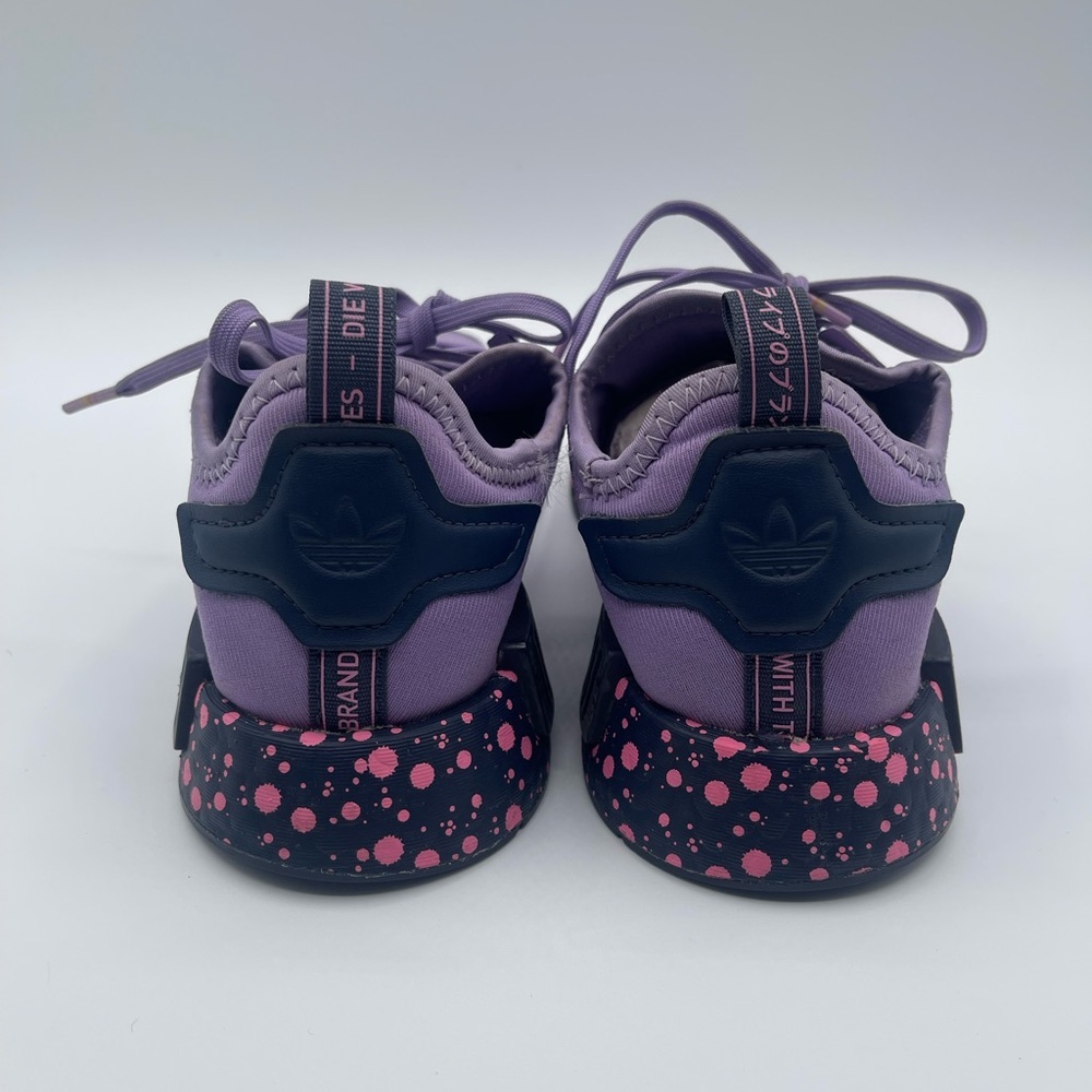 Adidas x Kevin Lyons NMD_R1 Shoes (super purple) Kids Shoes GX5724 - Picture 5 of 7